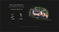 Desktop Screenshot of hetwaterhof.com